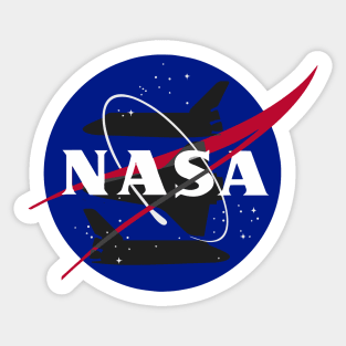 Nasa Space Agency Shuttle Sticker